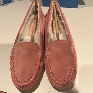 Jack Rogers pink driving moc